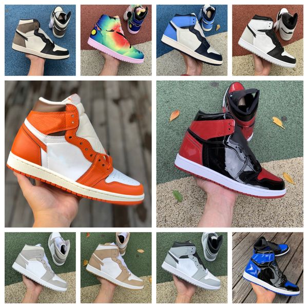 jumpman 1 1s high og basketball shoes mens women starfish bleached coral patent bred fragment obsidian university blue hyper royal dark, Black
jumpman 1 1s high og basketball shoes mens women starfish bleached coral patent bred fragment obsidian university blue hyper royal dark, Black