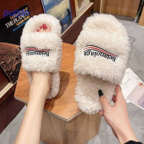 2023 designer ba lenciaga winter slippers price lamb hair jix slippers 2023 new female korean version autumn an, Black
2023 designer ba lenciaga winter slippers price lamb hair jix slippers 2023 new female korean version autumn an, Black