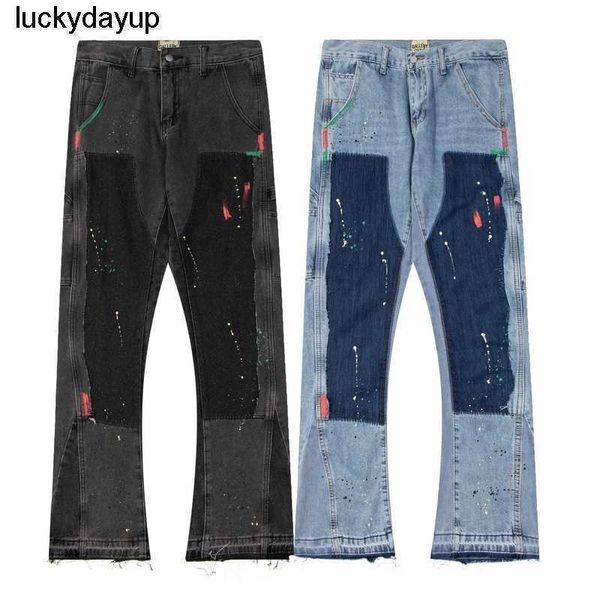 new women's jeans designer style galery dept graffiti hip hop jeans straight tube loose pants men women, Blue
new women's jeans designer style galery dept graffiti hip hop jeans straight tube loose pants men women, Blue