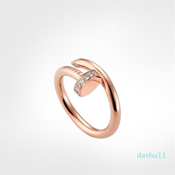 2021 designer rings classic luxury designer jewelry women rings nail ring titanium steel gold-plated never fade not195s, Silver
2021 designer rings classic luxury designer jewelry women rings nail ring titanium steel gold-plated never fade not195s, Silver