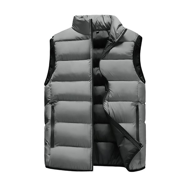 men's vests autumn and winter thickened youth korean fashion down cotton men's warm large size vest waistcoat boy 220930, Black;white
men's vests autumn and winter thickened youth korean fashion down cotton men's warm large size vest waistcoat boy 220930, Black;white
