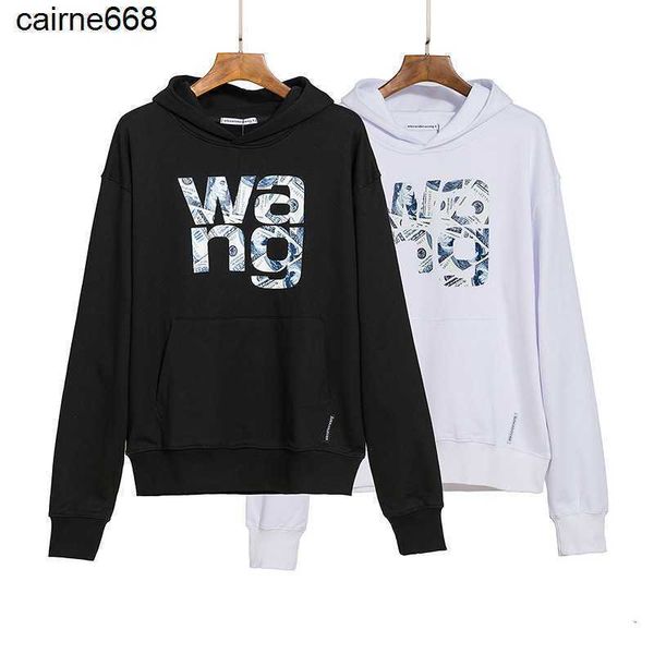 designer women's hoodies sweatshirts hooded couple men women loose print long alexanders sleeve length round neck letter wangs, Black
designer women's hoodies sweatshirts hooded couple men women loose print long alexanders sleeve length round neck letter wangs, Black