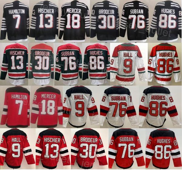 men blank reverse retro hockey 13 nico hischier jersey 76 pk subban 7 dougie hamilton 86 jack hughes 18 dawson mercer 9 taylor hall 30 marti, Black;red
men blank reverse retro hockey 13 nico hischier jersey 76 pk subban 7 dougie hamilton 86 jack hughes 18 dawson mercer 9 taylor hall 30 marti, Black;red