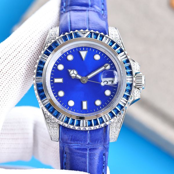 mens watches diamond watch automatic mechanical wristwatch 40mm leather strap luminous wristwatches waterproof design, Slivery;brown
mens watches diamond watch automatic mechanical wristwatch 40mm leather strap luminous wristwatches waterproof design, Slivery;brown