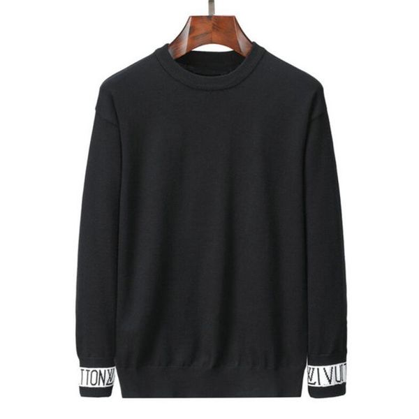 autumn new men's sweaters fashion casual knitwear men designer sweaters, White;black
autumn new men's sweaters fashion casual knitwear men designer sweaters, White;black