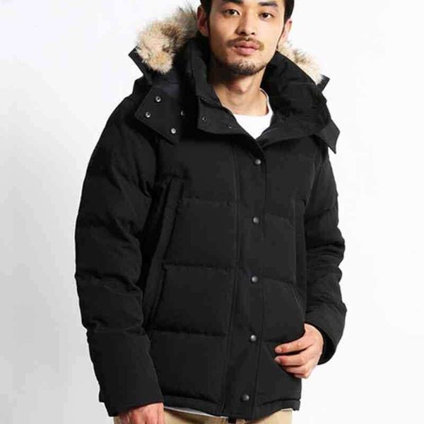 style winter men down coats parkas jassen chaquetas outerwear wolf fur hoodeds manteaus wyndhams jacket coat hiver doudounes, Black
style winter men down coats parkas jassen chaquetas outerwear wolf fur hoodeds manteaus wyndhams jacket coat hiver doudounes, Black