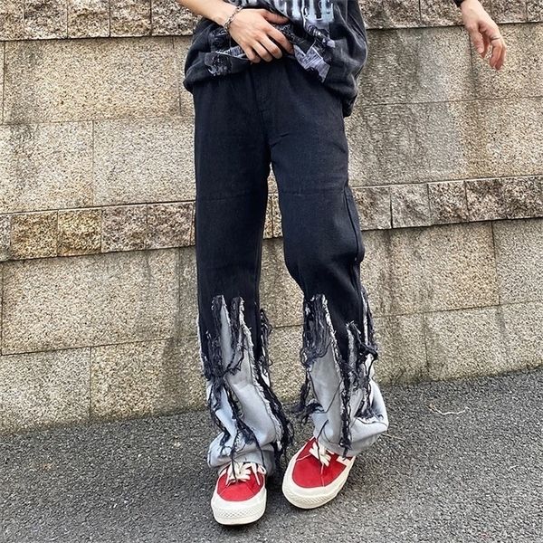 mens jeans vibe style burrs patchwork hip hop baggy men grunge jeans pants straight punk loose women denim trousers pantalones hombre 220930, Blue
mens jeans vibe style burrs patchwork hip hop baggy men grunge jeans pants straight punk loose women denim trousers pantalones hombre 220930, Blue