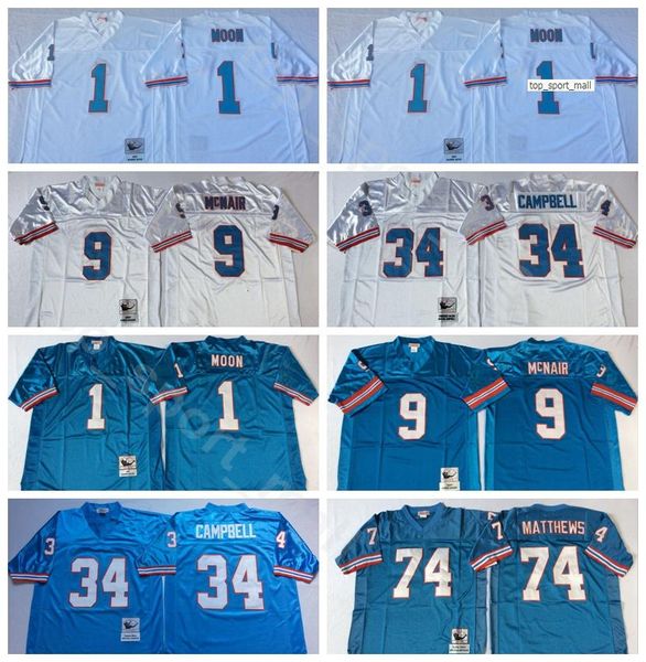 college wear ncaa football 34 earl campbell jersey 1 warren moonn 9 steve mcnair 74 bruce matthews 78 cuyley culp blue white mens vintage, Black
college wear ncaa football 34 earl campbell jersey 1 warren moonn 9 steve mcnair 74 bruce matthews 78 cuyley culp blue white mens vintage, Black