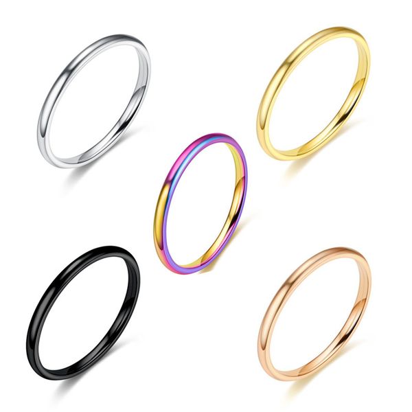 2mm fashion slender titanium steel ring designer band link clover luxury nail love tennis charm homme men chains for women rings bohemian je, Silver
2mm fashion slender titanium steel ring designer band link clover luxury nail love tennis charm homme men chains for women rings bohemian je, Silver