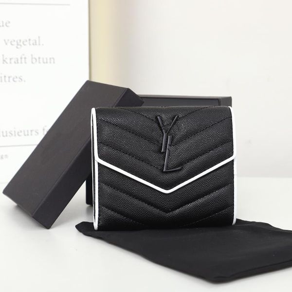 trendy letter leather wallets portable flip short purse ladies evening bags card coin holders purse with box, Red;black
trendy letter leather wallets portable flip short purse ladies evening bags card coin holders purse with box, Red;black