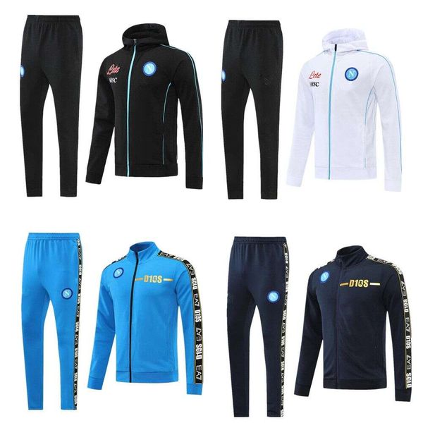 football 2022 2023 napoli tracksuit jacket hoodie soccer jersey tracksuits 22/23 ssc naples long zipper jacket set, Black;yellow
football 2022 2023 napoli tracksuit jacket hoodie soccer jersey tracksuits 22/23 ssc naples long zipper jacket set, Black;yellow