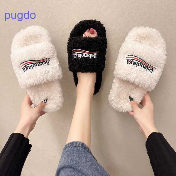 2023 designer ba lenciaga winter slippers price japanese gp new female korean version autumn and winter lamb wo, Black
2023 designer ba lenciaga winter slippers price japanese gp new female korean version autumn and winter lamb wo, Black