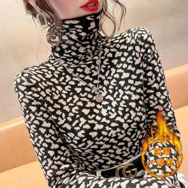 women's sweaters fashion luxury thickened warmth turtleneck loose new all-match pullovers sweater, White;black
women's sweaters fashion luxury thickened warmth turtleneck loose new all-match pullovers sweater, White;black