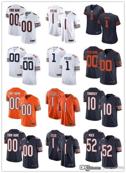 college wear custom jersey 1 justin fields 52 khalil mack 85 cole kmet 39 eddie jackson 32 david montgomery football jerseys, Black
college wear custom jersey 1 justin fields 52 khalil mack 85 cole kmet 39 eddie jackson 32 david montgomery football jerseys, Black