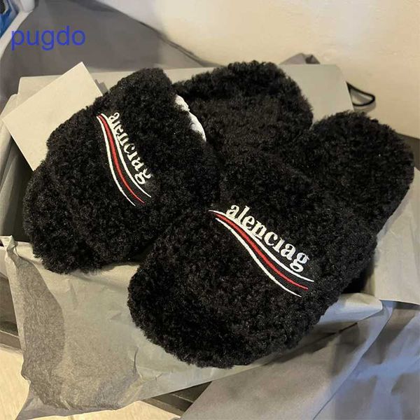 2023 designer ba lenciaga winter slippers price paris wool 2023 autumn new line lamb outwear embroidered letter, Black
2023 designer ba lenciaga winter slippers price paris wool 2023 autumn new line lamb outwear embroidered letter, Black