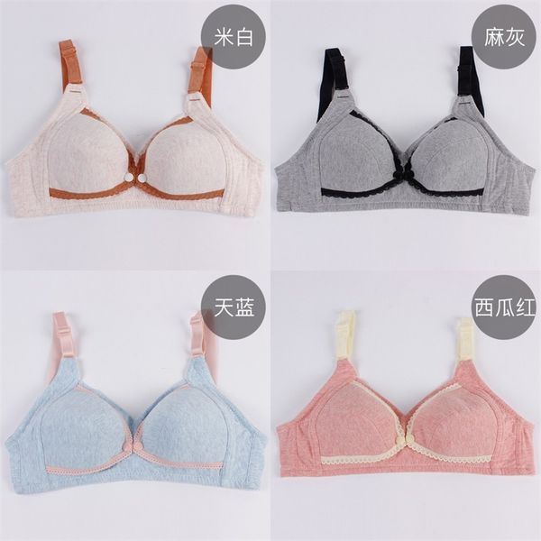 maternity intimates women soft cotton nursing bra underwear feeding front backless push up breathable bra 20221005 e3, White
maternity intimates women soft cotton nursing bra underwear feeding front backless push up breathable bra 20221005 e3, White