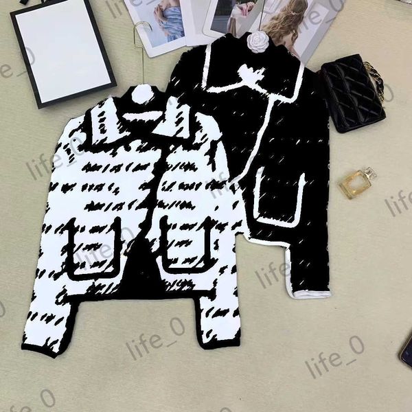 brand womens sweaters full body letter logo printed lapel metal button split designer knitted cardigans spring autumn warm fashion sweater, White;black
brand womens sweaters full body letter logo printed lapel metal button split designer knitted cardigans spring autumn warm fashion sweater, White;black