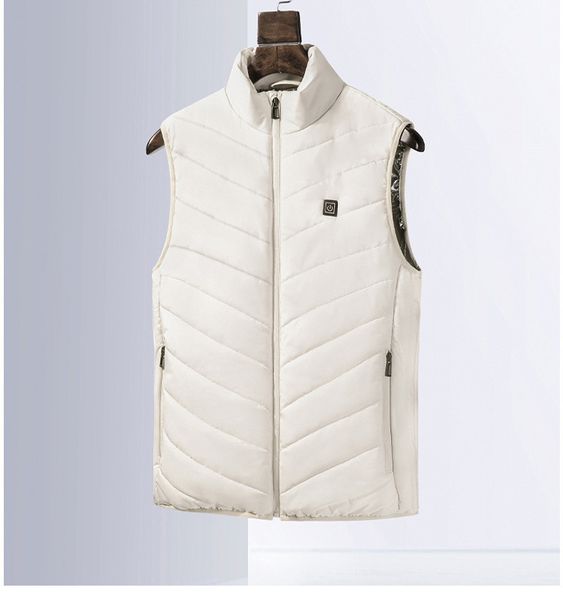 men's vests 5 color outdoor heated vest men women winter sleevless usb heating jacket stand collar heating thermal waistcoat hiking coa, Black;white
men's vests 5 color outdoor heated vest men women winter sleevless usb heating jacket stand collar heating thermal waistcoat hiking coa, Black;white