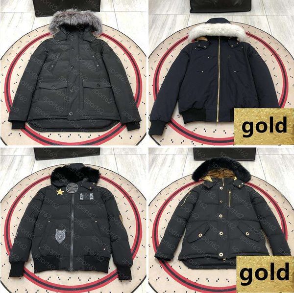 jacket mens down parkas gold badge keep warm windproof outerwear coats thicken to resist the cold winter coat plush collar quality, Black
jacket mens down parkas gold badge keep warm windproof outerwear coats thicken to resist the cold winter coat plush collar quality, Black
