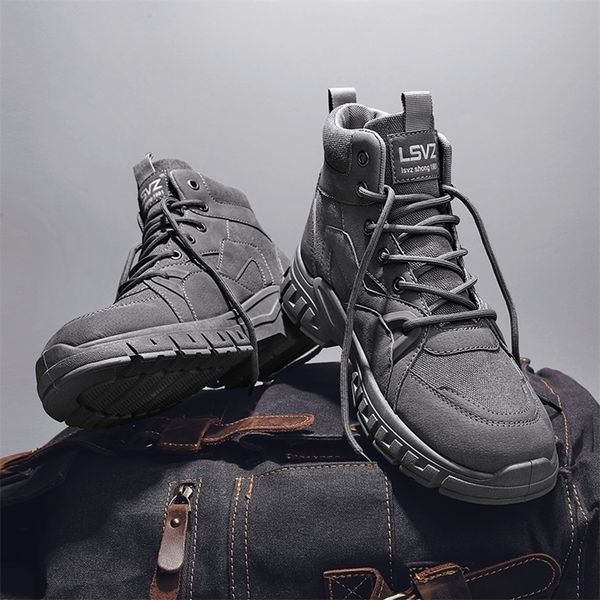 boots tactical boots mens nonslip safety boot work boots outdoor hiking men motorcycle shoes durable combat platform military 220930, Black
boots tactical boots mens nonslip safety boot work boots outdoor hiking men motorcycle shoes durable combat platform military 220930, Black