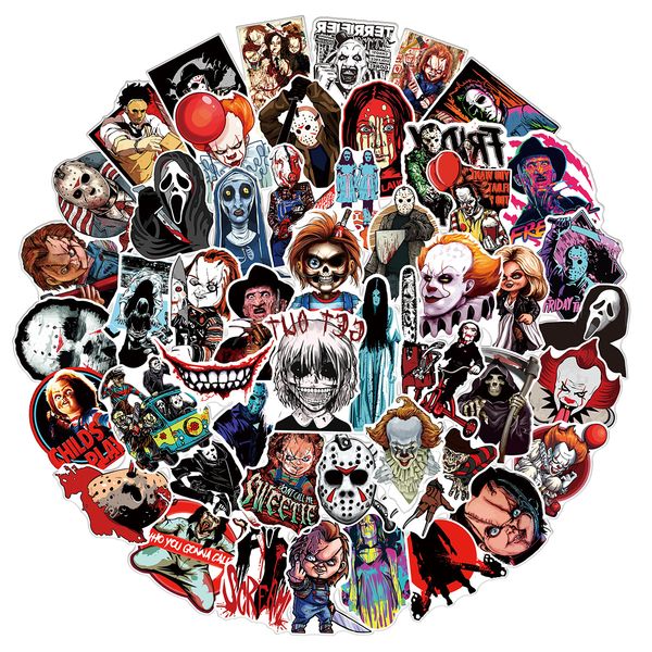 50pcs halloween horror film characters thriller killer stickers for lapwater bottles 
50pcs halloween horror film characters thriller killer stickers for lapwater bottles