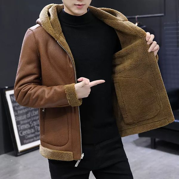 plus size jacket men winter fur lined thicken hooded jacket wool warm jackets vintage style street fashion clothing mens, Black;brown
plus size jacket men winter fur lined thicken hooded jacket wool warm jackets vintage style street fashion clothing mens, Black;brown