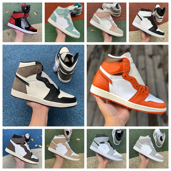 jumpman 1 1s high og basketball shoes mens women starfish hyper royal smoke grey patent bred milan tan gum linen dark mocha twist seafoam, Black
jumpman 1 1s high og basketball shoes mens women starfish hyper royal smoke grey patent bred milan tan gum linen dark mocha twist seafoam, Black