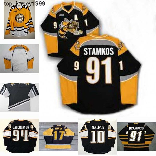 sarnia sting jersey 91 steven 17 martin stamkos 94 alex galchenyuk 10 nail yakupov mens womens youth hockey jersey, Black;red
sarnia sting jersey 91 steven 17 martin stamkos 94 alex galchenyuk 10 nail yakupov mens womens youth hockey jersey, Black;red