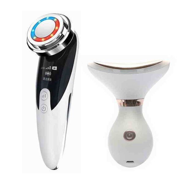 ems beauty instrument led pn therapy neck face lifting tightening tool massager anti wrinkle high frequency vibration 220516
ems beauty instrument led pn therapy neck face lifting tightening tool massager anti wrinkle high frequency vibration 220516