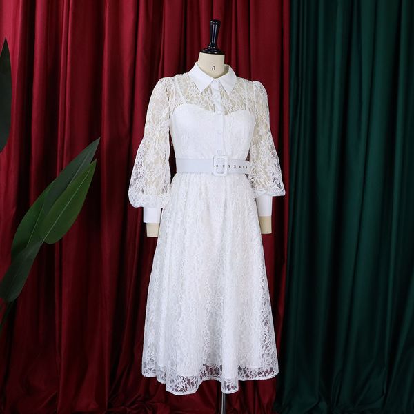 new lace perspective dress costumes suspender skirt european american women's dress a-line swing evening gown party dresses, Black;gray
new lace perspective dress costumes suspender skirt european american women's dress a-line swing evening gown party dresses, Black;gray