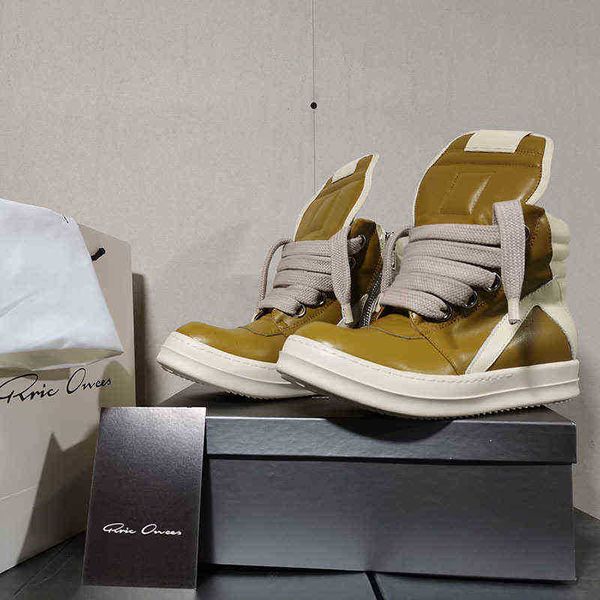 men 's board shoes high inverted triangle yellow sheepskin wide shoelace thick sole raised round head large owen ro
men 's board shoes high inverted triangle yellow sheepskin wide shoelace thick sole raised round head large owen ro