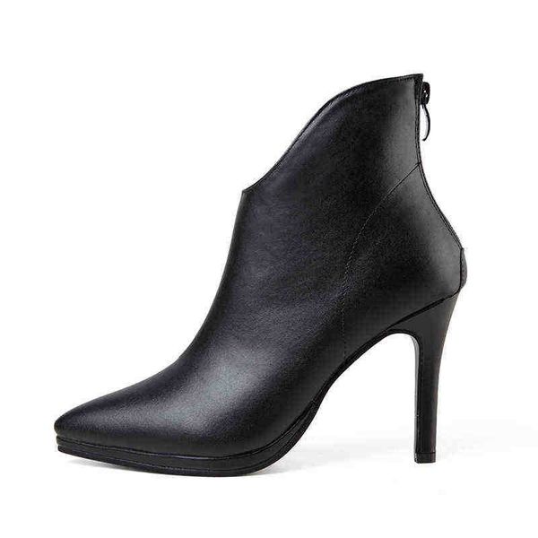 designer boots winter ladies ankle leather snake chelsea women back zipper short pointed thin heel high heels woman shoes 220816, Black
designer boots winter ladies ankle leather snake chelsea women back zipper short pointed thin heel high heels woman shoes 220816, Black