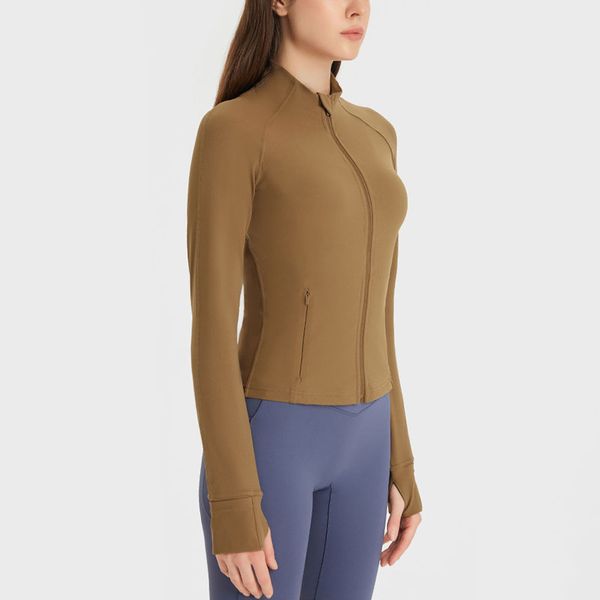 women's jackets sports clothes sweatshirts slim fit coat autumn winter cropped jacket with thumbholes, Black;brown
women's jackets sports clothes sweatshirts slim fit coat autumn winter cropped jacket with thumbholes, Black;brown