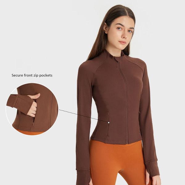lulus waist length sports jackets yoga clothes cotton sweatshirts slim fit coat autumn winter cropped jacket with thumbholes, White
lulus waist length sports jackets yoga clothes cotton sweatshirts slim fit coat autumn winter cropped jacket with thumbholes, White