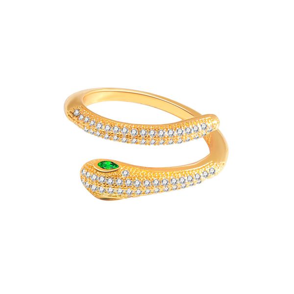 snake band rings cubic zirconia adjustable open animal finger ring fashion jewelry, Silver
snake band rings cubic zirconia adjustable open animal finger ring fashion jewelry, Silver