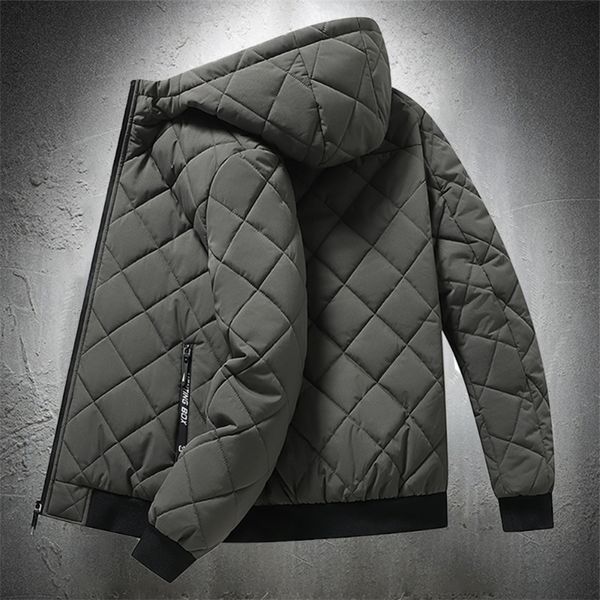 mens down parkas jackets for men with hood autumn winter cotton padded jacket men fashion clothing rhombus texture casual parkas plus size 5, Black
mens down parkas jackets for men with hood autumn winter cotton padded jacket men fashion clothing rhombus texture casual parkas plus size 5, Black