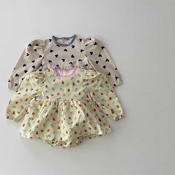 rompers cute baby girl fashion sweet love long sleeves bodysuit flower bear cotton princess jumpsuit girls kid soft outfits clothing j220922, Blue
rompers cute baby girl fashion sweet love long sleeves bodysuit flower bear cotton princess jumpsuit girls kid soft outfits clothing j220922, Blue