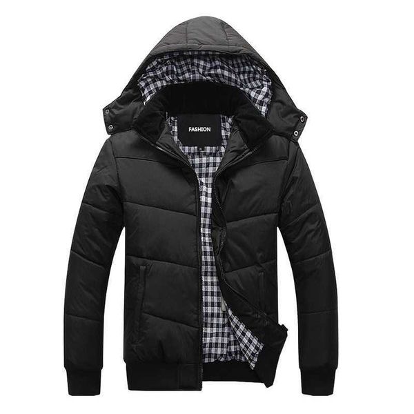 men's down parkas jacket winter warm cotton hooded coat padded hood thickened wool collar korean style 2020 new g220930, Black
men's down parkas jacket winter warm cotton hooded coat padded hood thickened wool collar korean style 2020 new g220930, Black