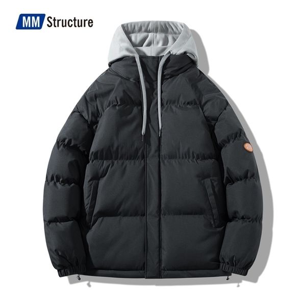 mens down parkas winter hooded padded jacket men fashion japanese trend fake twopieces jacket harajuku hip hop thicken warm hooded parkas 22, Black
mens down parkas winter hooded padded jacket men fashion japanese trend fake twopieces jacket harajuku hip hop thicken warm hooded parkas 22, Black