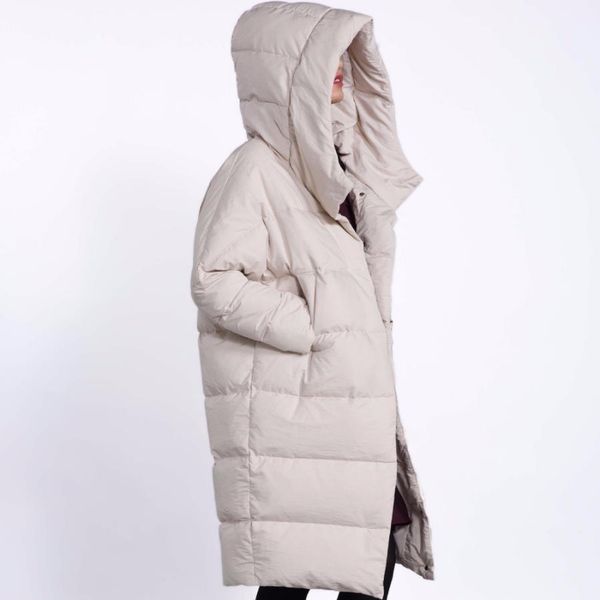 women's down parkas winter fashion brand good quality over the knee long 90 duck down coat female fashion single breasted warm down jac, Black
women's down parkas winter fashion brand good quality over the knee long 90 duck down coat female fashion single breasted warm down jac, Black