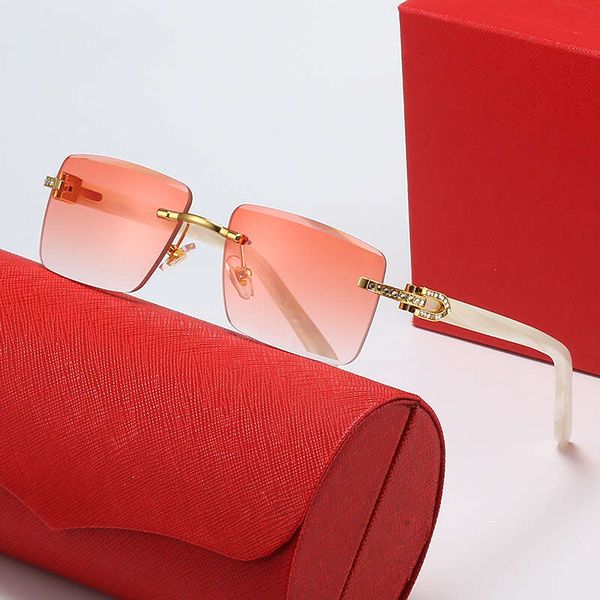 sunglasses for woman white buffalo horn glasses classic fashion c shaped decorationspring hinge metal rimless optical frame rectangle men, White;black
sunglasses for woman white buffalo horn glasses classic fashion c shaped decorationspring hinge metal rimless optical frame rectangle men, White;black