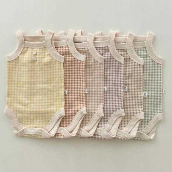 rompers kid boy fashion pliad soft sleeveless bodysuit baby girl simple thin breathable cotton jumpsuit infant summer outfits j220922, Blue
rompers kid boy fashion pliad soft sleeveless bodysuit baby girl simple thin breathable cotton jumpsuit infant summer outfits j220922, Blue