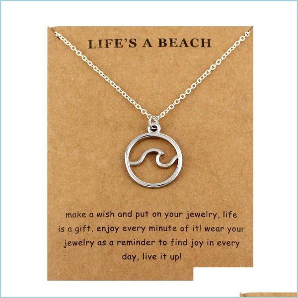 pendant necklaces pendant necklaces ocean waves beach necklace nautical surfing pendants women men jewelry lovers party gift drop del dho3w, Silver
pendant necklaces pendant necklaces ocean waves beach necklace nautical surfing pendants women men jewelry lovers party gift drop del dho3w, Silver
