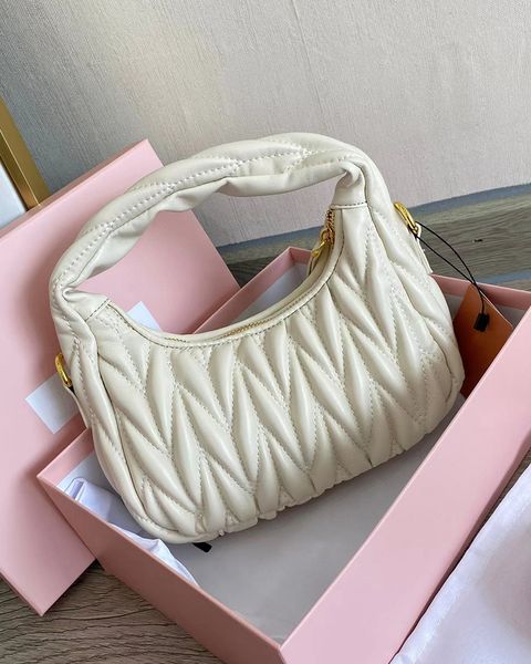 women totes handbags designer shoulder bags wander handbag fashion pleated soft sheepskin hobo bag black white pink silvery luxury handle to
women totes handbags designer shoulder bags wander handbag fashion pleated soft sheepskin hobo bag black white pink silvery luxury handle to