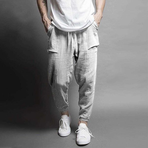 men's pants fashion loose sweatpants casual drawstring sports gym trousers long ankle banded bloomers moletom masculino g220929, Black
men's pants fashion loose sweatpants casual drawstring sports gym trousers long ankle banded bloomers moletom masculino g220929, Black