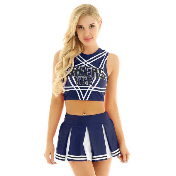 women's tracksuits 2pcs womens charming cheerleading carnival cosplay come set sleeveless pentagram back crop with mini pleated skirt t, Gray
women's tracksuits 2pcs womens charming cheerleading carnival cosplay come set sleeveless pentagram back crop with mini pleated skirt t, Gray