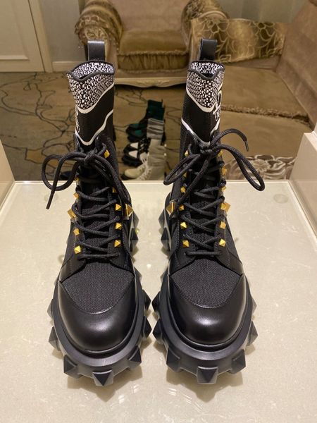 designer boots fashion casual shoes tread slick canvas sneaker arrivals platform shoes high triple white royal pale pink red women, Black
designer boots fashion casual shoes tread slick canvas sneaker arrivals platform shoes high triple white royal pale pink red women, Black