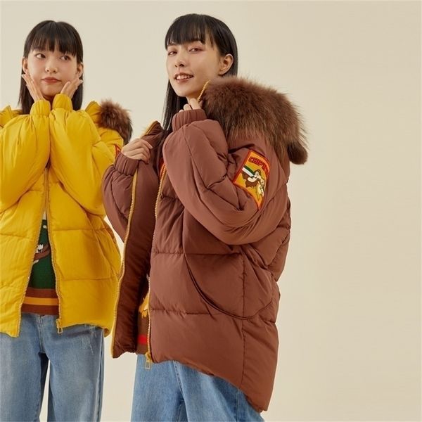 womens down parkas metersbonwe hooded jacket women thick winter coat female long preppy outerwear warm s raccoon 220930, Black
womens down parkas metersbonwe hooded jacket women thick winter coat female long preppy outerwear warm s raccoon 220930, Black
