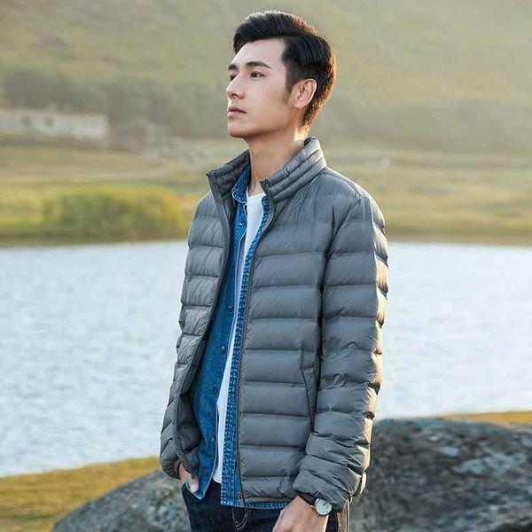 men's down parkas 2021 autumn winter new lightweight white duck jacket casual slim overcoats male thin warm windproof w297 g220930, Black
men's down parkas 2021 autumn winter new lightweight white duck jacket casual slim overcoats male thin warm windproof w297 g220930, Black