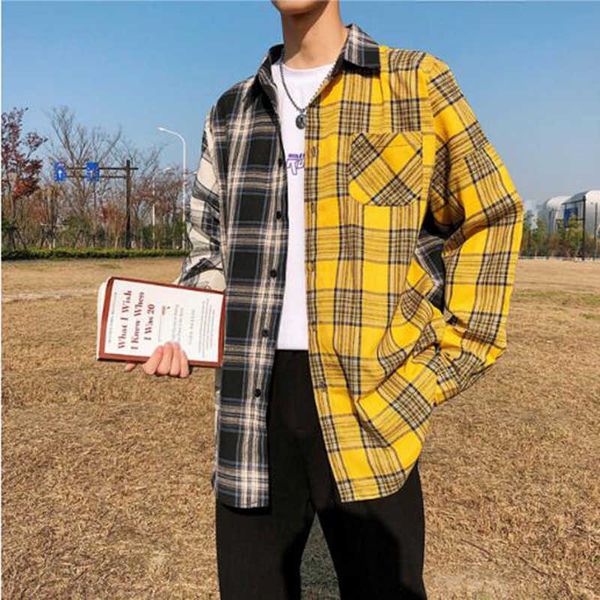 men's casual shirts moda veloce blakc and yellow plaid shirt men yellow shirt for men summer mens shirts casual slim fit t221006, White;black
men's casual shirts moda veloce blakc and yellow plaid shirt men yellow shirt for men summer mens shirts casual slim fit t221006, White;black